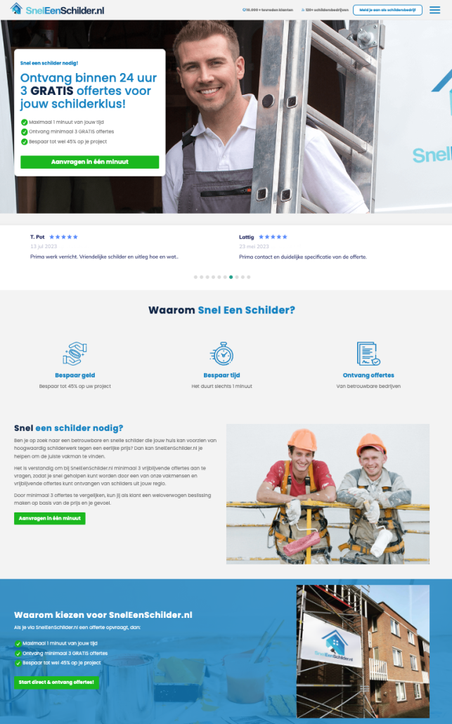 Webdesign Opmeer - Project Direct ✓ Website laten maken ✓ WordPress ✓ Webdesign ✓ Webwinkel ✓ Vindbaar in Google